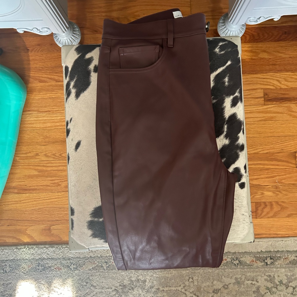 Leather pants